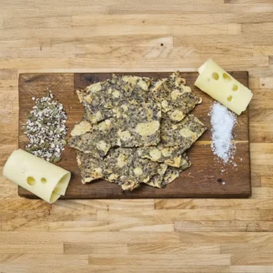 Emmental Seeded Crackers